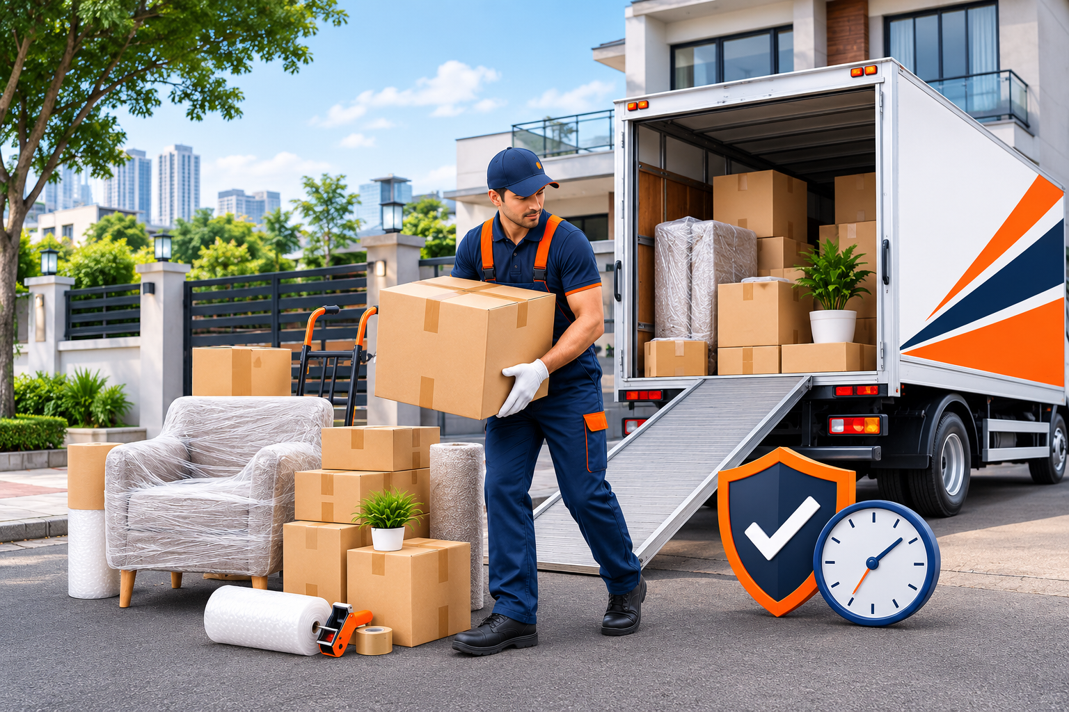 Flying Home Packers and Movers team in Gurgaon